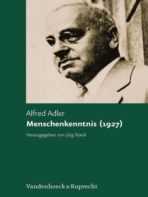 cover image of Menschenkenntnis (1927)